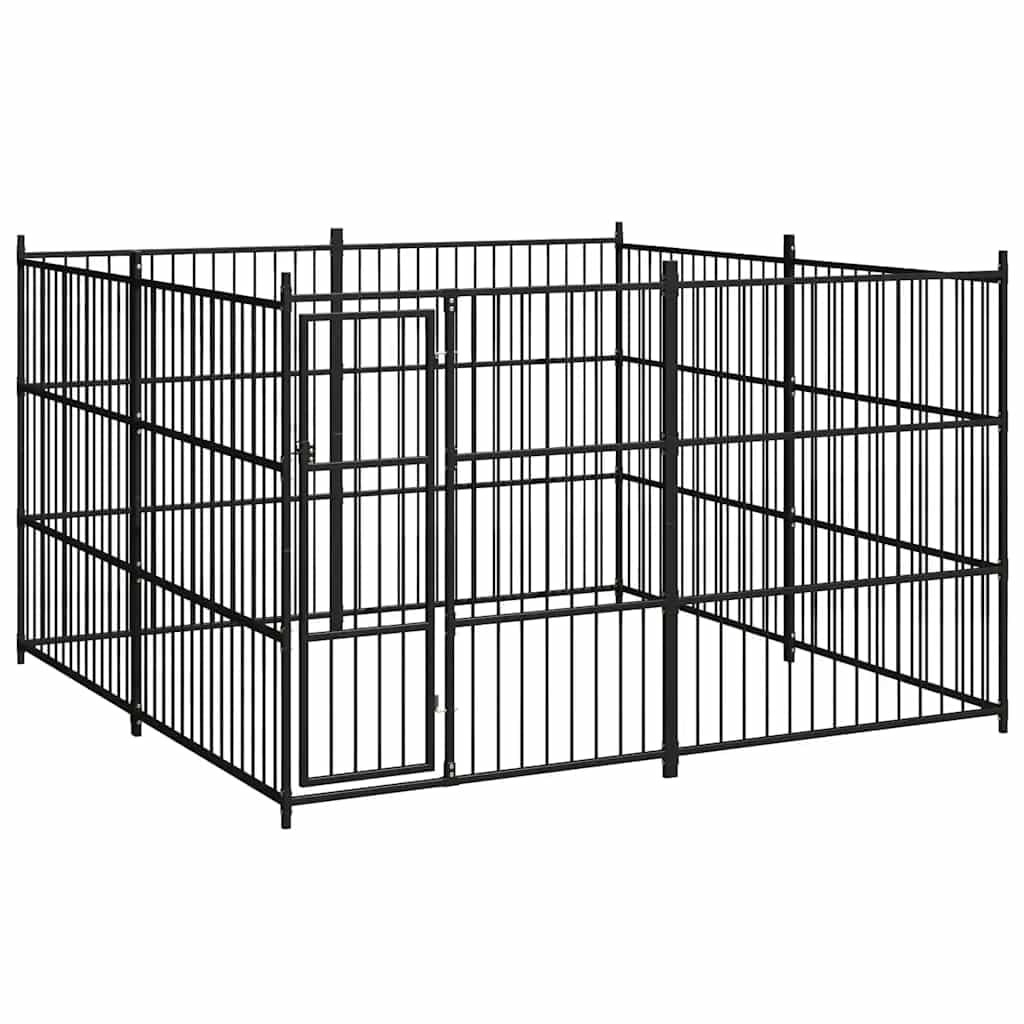 vidaXL Outdoor Hundezwinger 300x300x185cm Hundekäfig Hundehaus Hundehütte