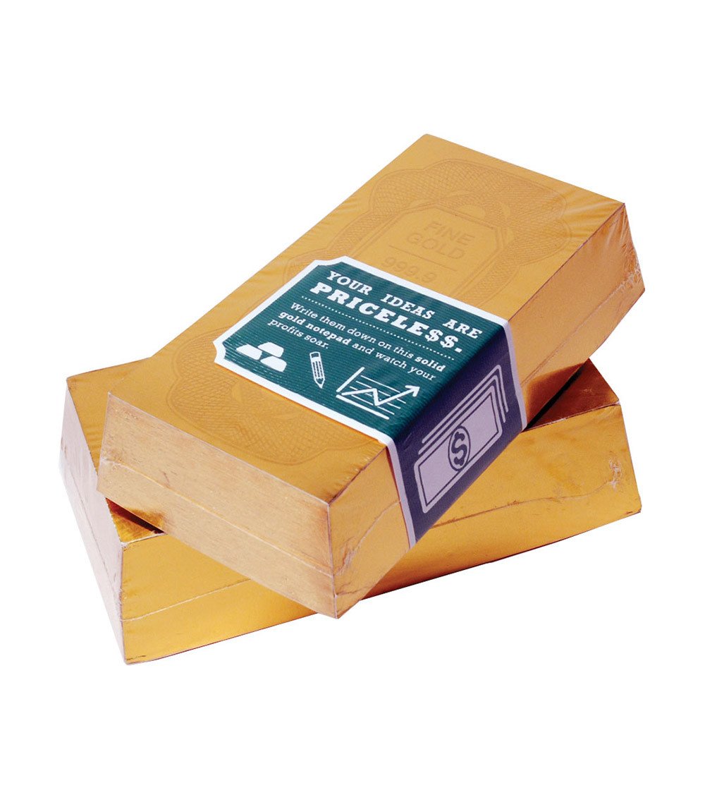 Gold Standard Noteblock: Your Ideas Are Priceless