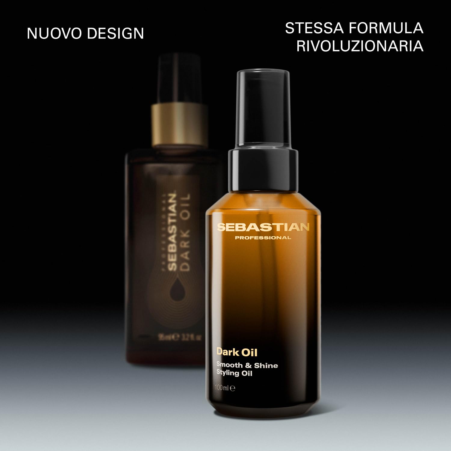 Sebastian Professional Dark Oil Smooth and Shine Styling Oil – Olio leggero per capelli lisci, morbidi e luminosi, ideale per donare brillantezza e controllo naturale