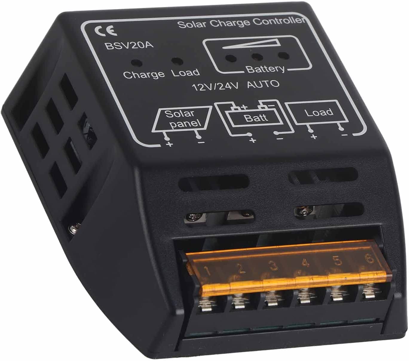 Amazon.co.jp: ソーラー充電コントローラーBSV20A 12V/24V過充電/過