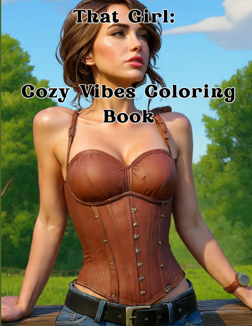 That Girl: Cozy Vibes Coloring Book: A Cozy Aesthetic Coloring Book for Teens and Adults Featuring Soft Life, Fashion, Beauty, and Relaxing Lifestyle Scenes