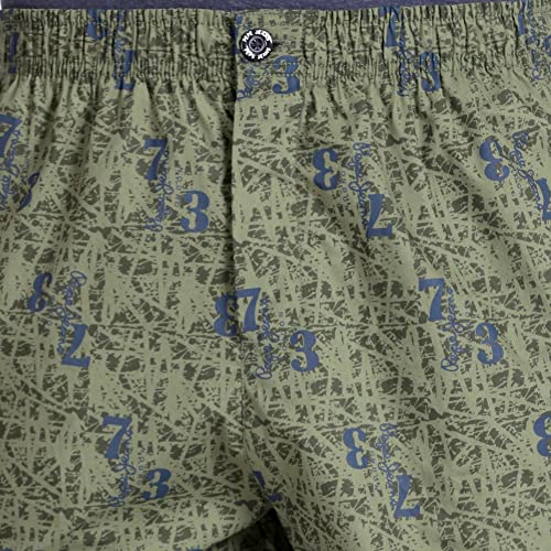 Image of Pepe Jeans Men's Cotton Relaxed Paisley Boxer Shorts
