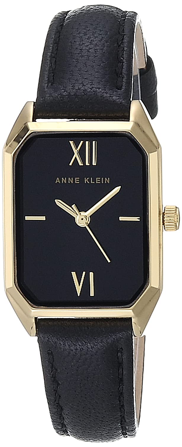 Anne Klein Women's Leather Strap Watch