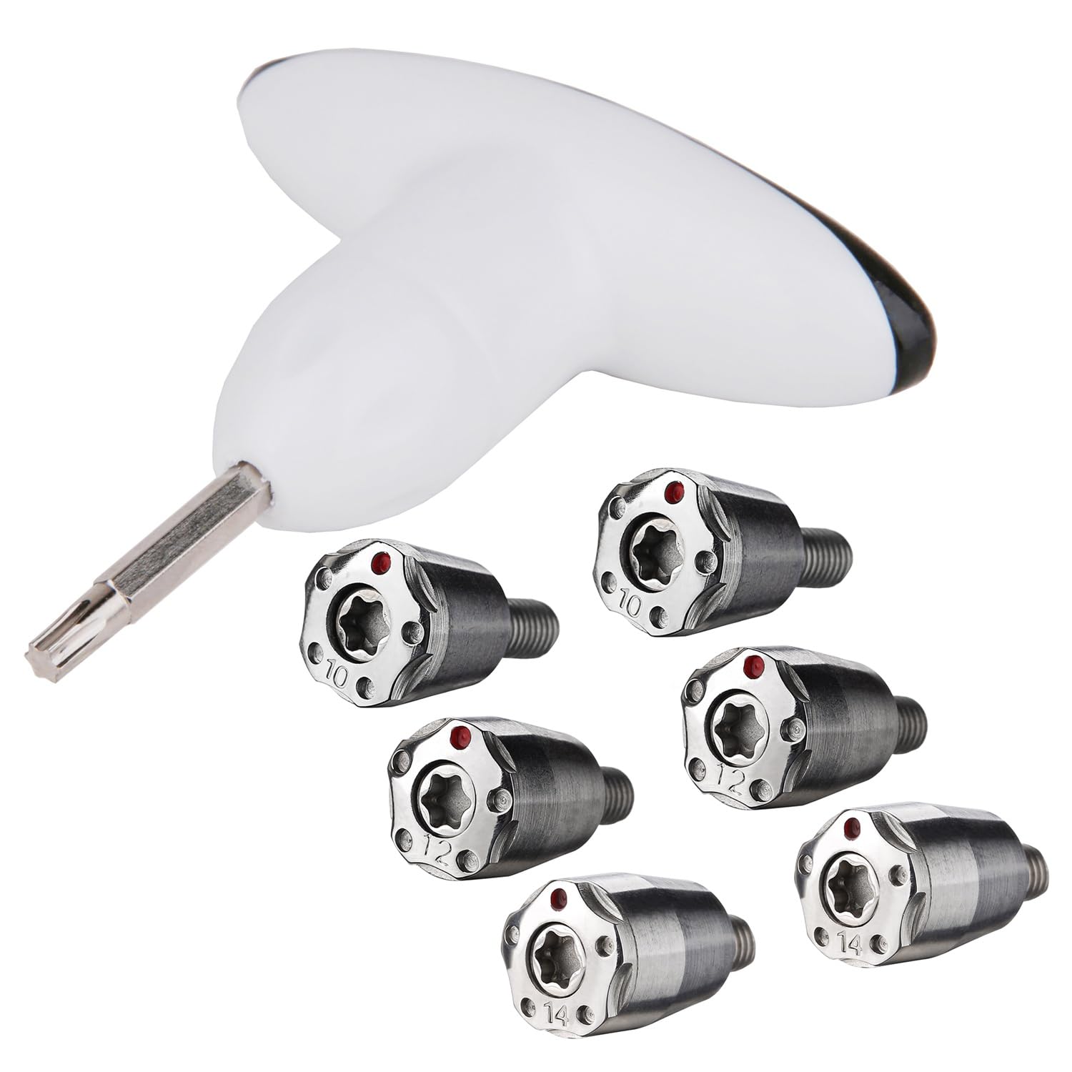 Amazon.com : 6pcs/Set Silver Golf Weights Kit for Taylormade Rossa