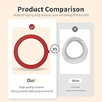 Vista 3 de Sello de válvula de descarga para Kohler, kit de válvula de descarga de recipiente mejorado de 2 piezas de material de silicona, piezas de reemplazo