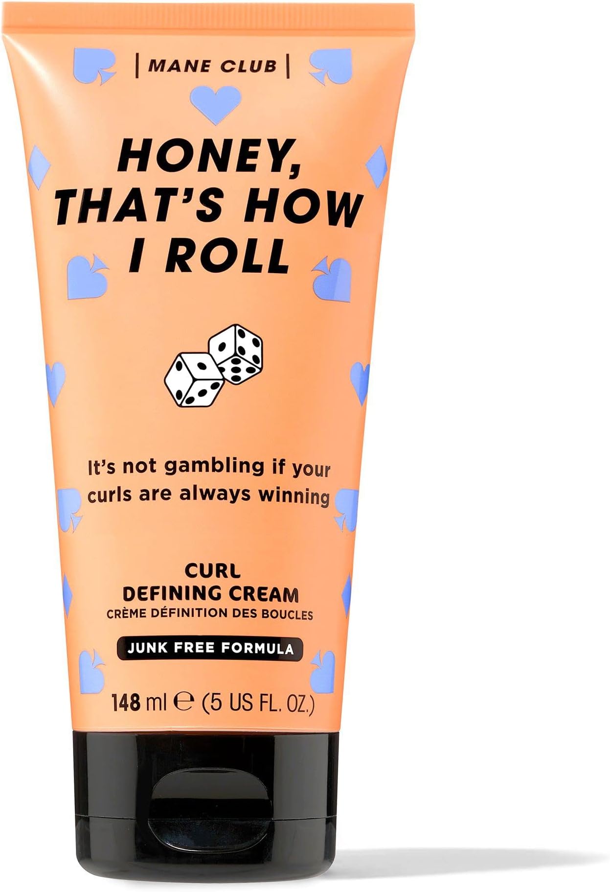 MANE CLUBHoney, That's How I Roll Curl Defining Cream cruelty free, vegan, no sulfates or parabens, 5 Oz