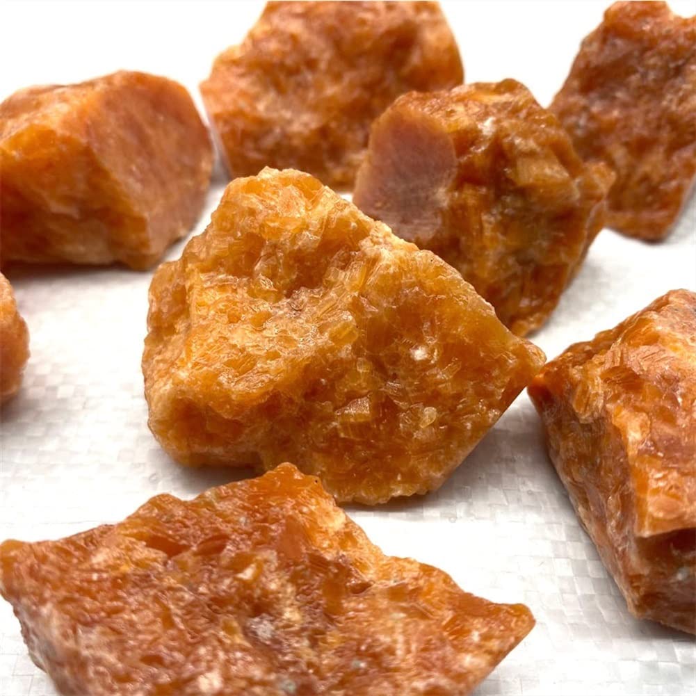 Piedra Solar Natural en Bruto, Cristal de Cuarzo, espécimen en Bruto Irregular, Piedra aromática, decoración Coleccionable, decoración Natural decoración hogareña(Size:50g)