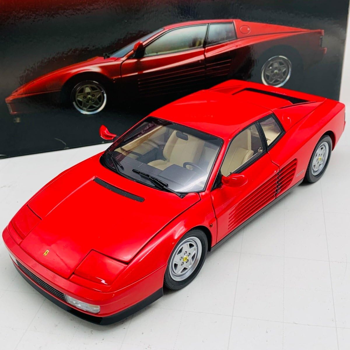 Amazon | 品 京商 KYOSHO No.08422R 1/18 フェラーリ テスタロッサ  