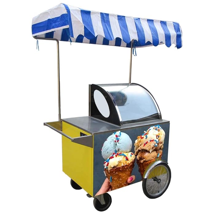 Buy Kolice commercial ice Cream Vending Tricycle cart/Ice Cream Bicycle