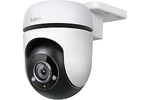Tapo 1080P Outdoor Wired Pan/Tilt PoE Security Camera