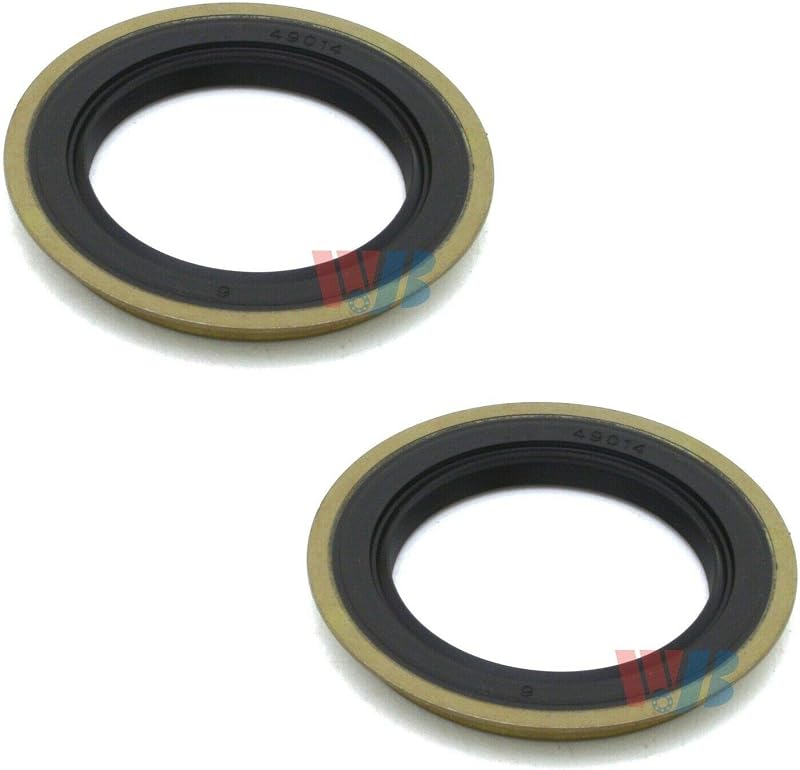Kit de retentores internos de roda dianteira Newparts WJB para Ford, Mercury e Mazda com tração traseira – Par com 2 unidades