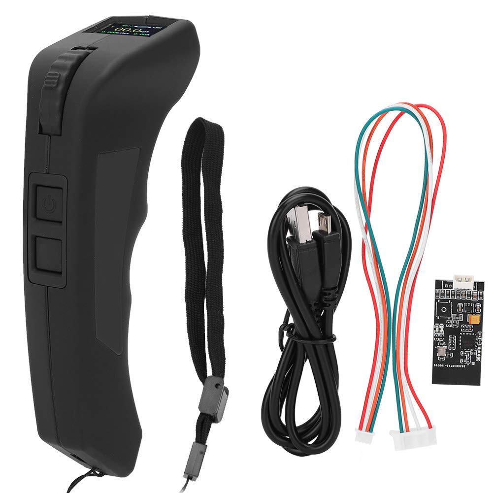 Yctze Controlador Remoto Eléctrico VX2 2.4GHz - Control de Velocidad Inalámbrico con Modos de 3 Velocidades, Pantalla LCD y Diseño Antideslizante - Control Remoto Ergonómico Recargable con Datos en