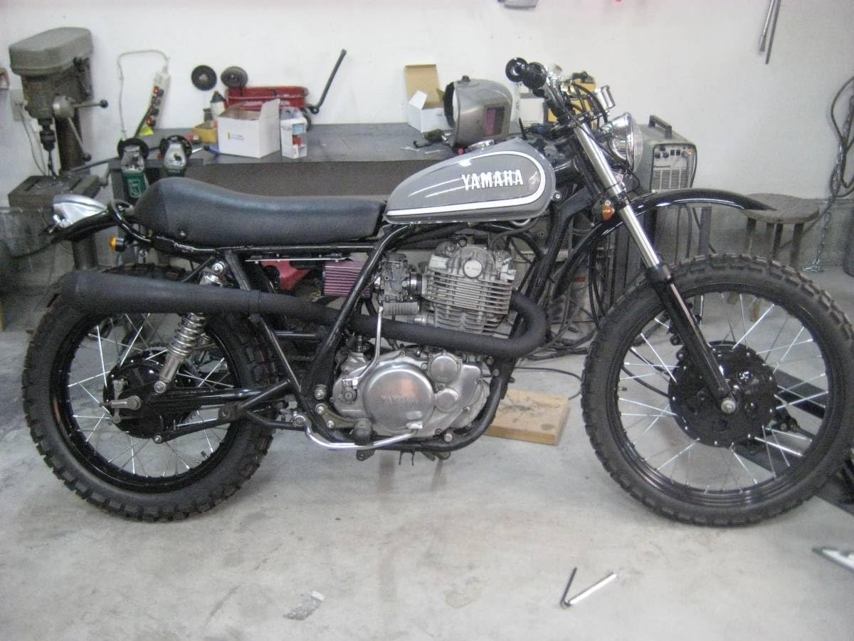 sr400/500 ワンオフマフラー