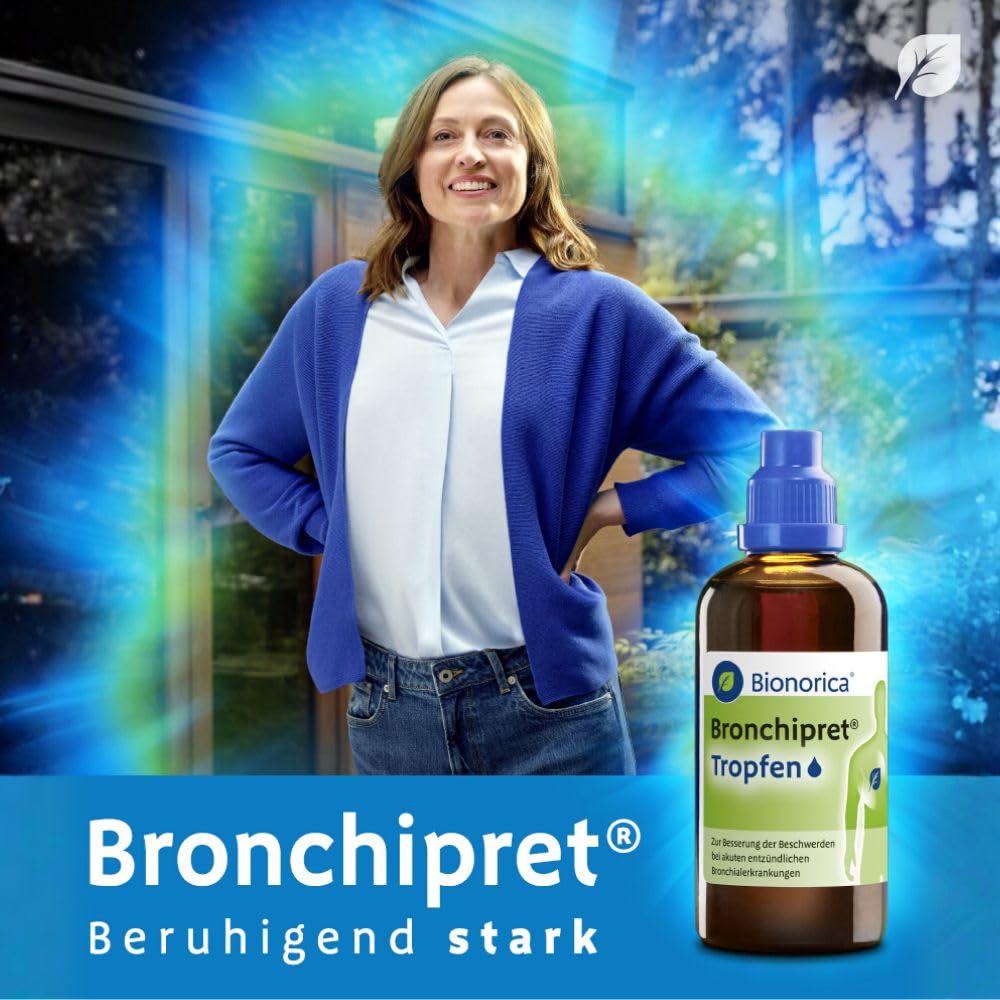 Bronchipret Tropfen pflanzlich mit Thymian-Efeu-Kombination