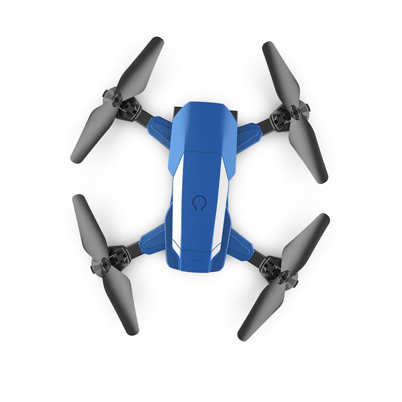 F84 Faltbarer Rc Quadrocopter mit 1800mah Akku, Abs Blau | Echtzeit-videoübertragung, Inklusive Aufbewahrungstasche, 3 X 1,5v Aa Batterien nicht Enthalten