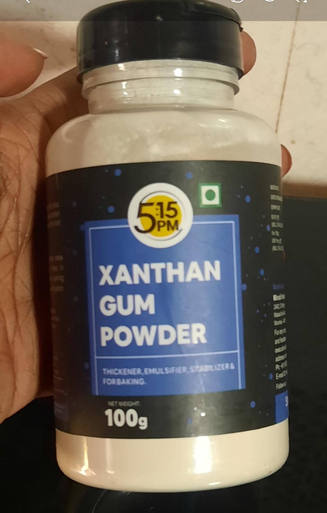 515PM Xanthan Gum Powder 100g For Cooking and Baking Thickening