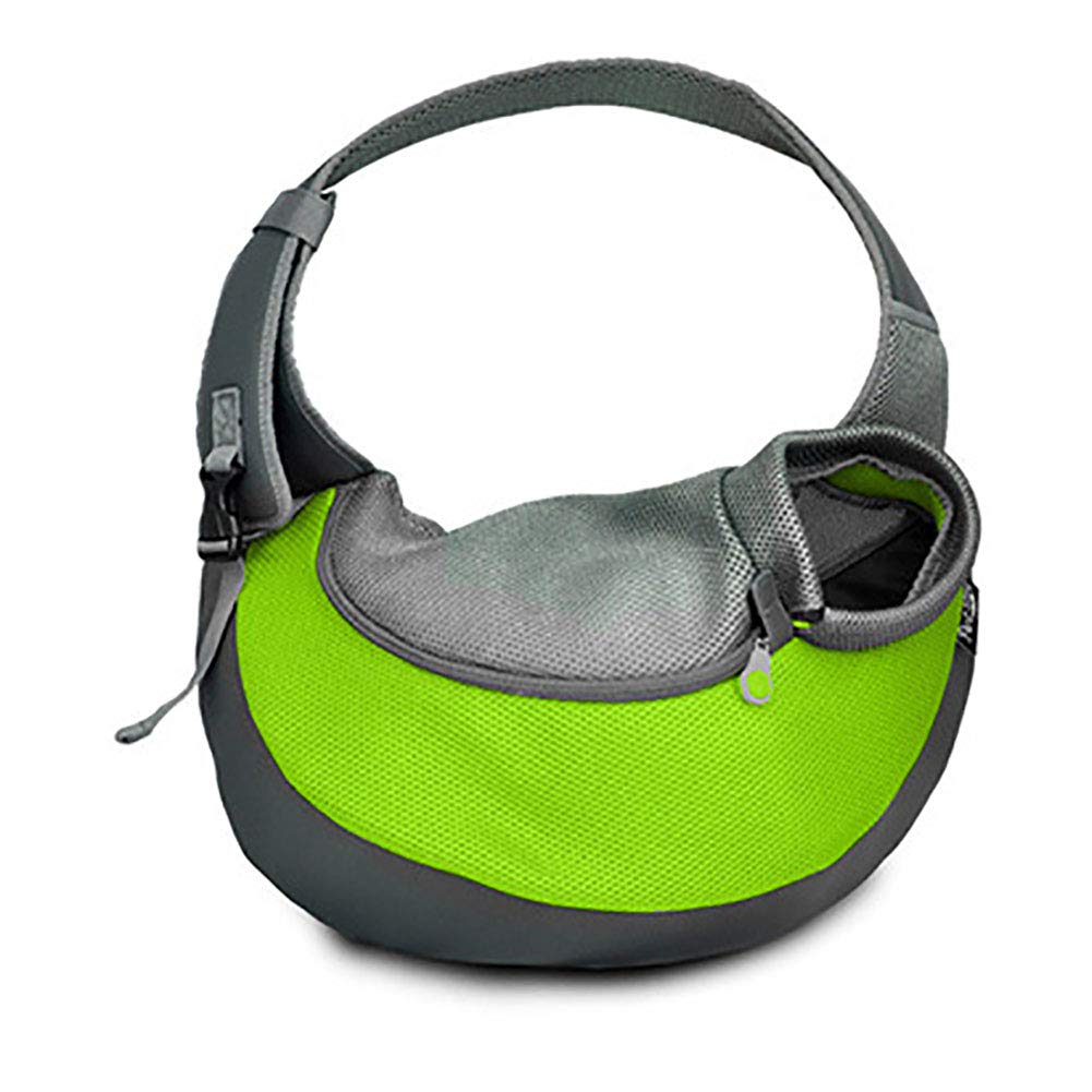 Pet Dog Sling Carrier Breathable Mesh Travel Safe Sling Bag Carrier for Dogs Cats
