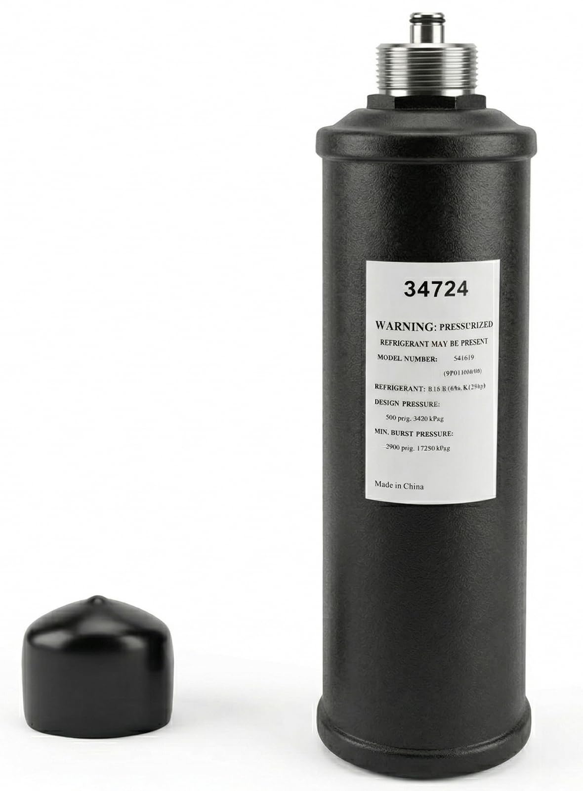 Photo 1 of 34724 A/C Recycling Filter, Replacement For robinair 34724 Spin-On Drier Filter, Compatible with Robinair Refrigerant Recovery Recycling Recharge Stations