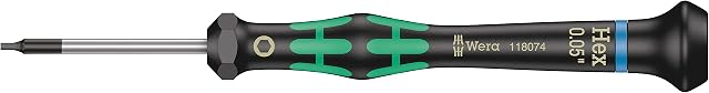 Inner hexagonal electronic screwdriver Wera 05 118072 001 3.0 mm