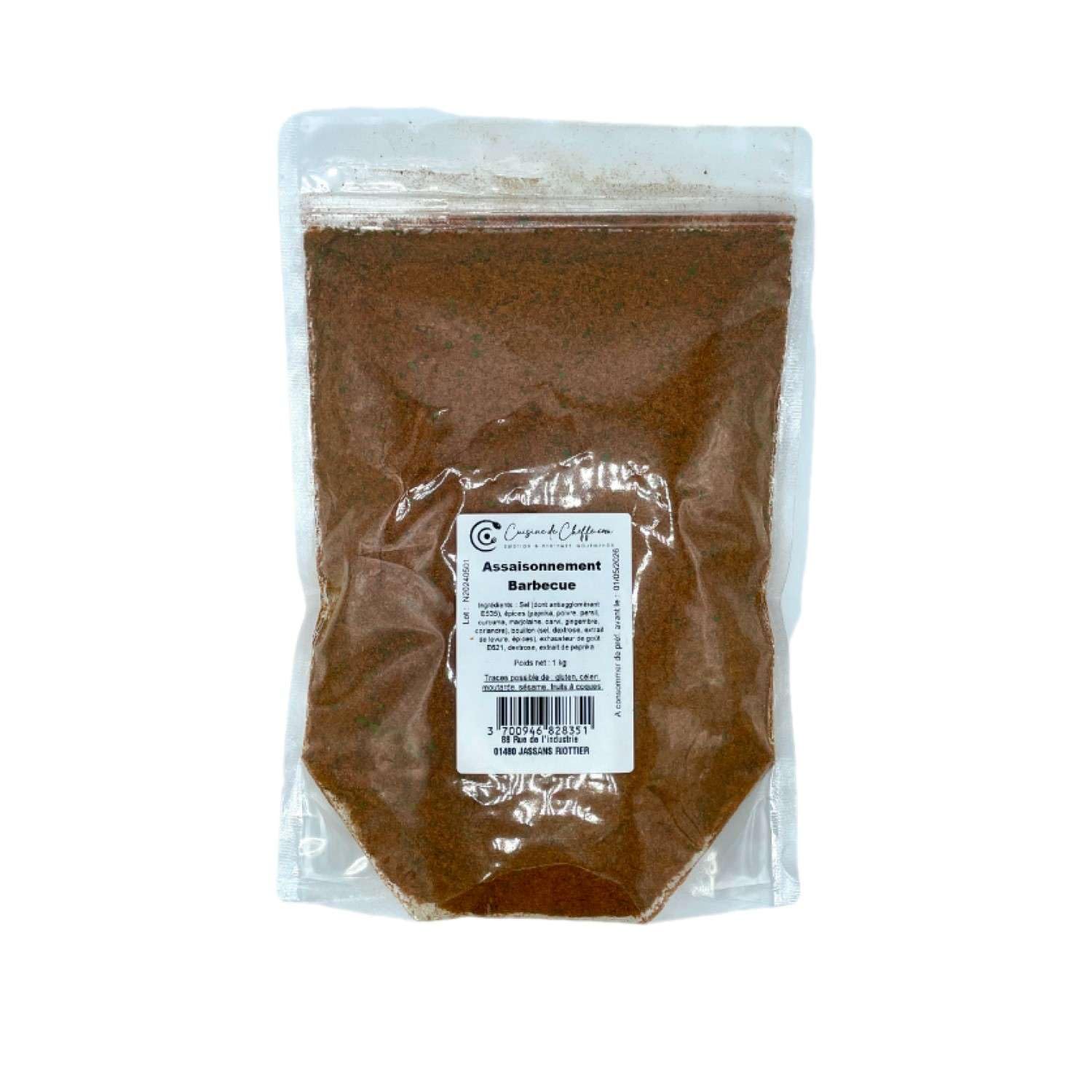 Cuisine de Cheffe.​com - Assaisonnement barbecue - Sachet 1kg