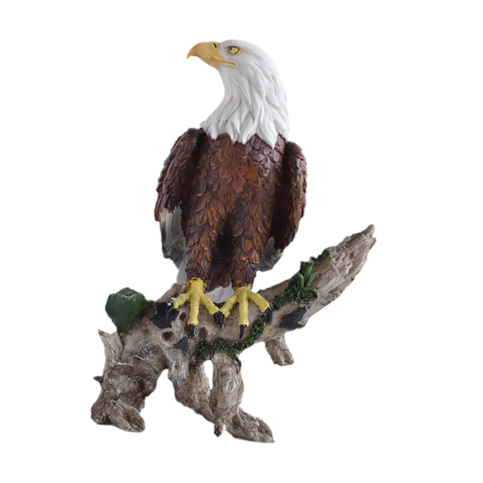 Yixannx Meaningful Eagle Figurine Handcrafted Lightweight Ornamental Decorative Piece Unique Gift For Any Occasion Cafe Bar Collectible Art Piece Housewarming