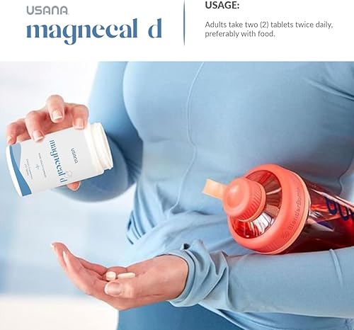 Miniatura 6 de USANA MagneCal D - Magnesio equilibrado y calcio fortificado con vitamina D para apoyar la salud ósea* - 112 tabletas - Suministro para 28 días