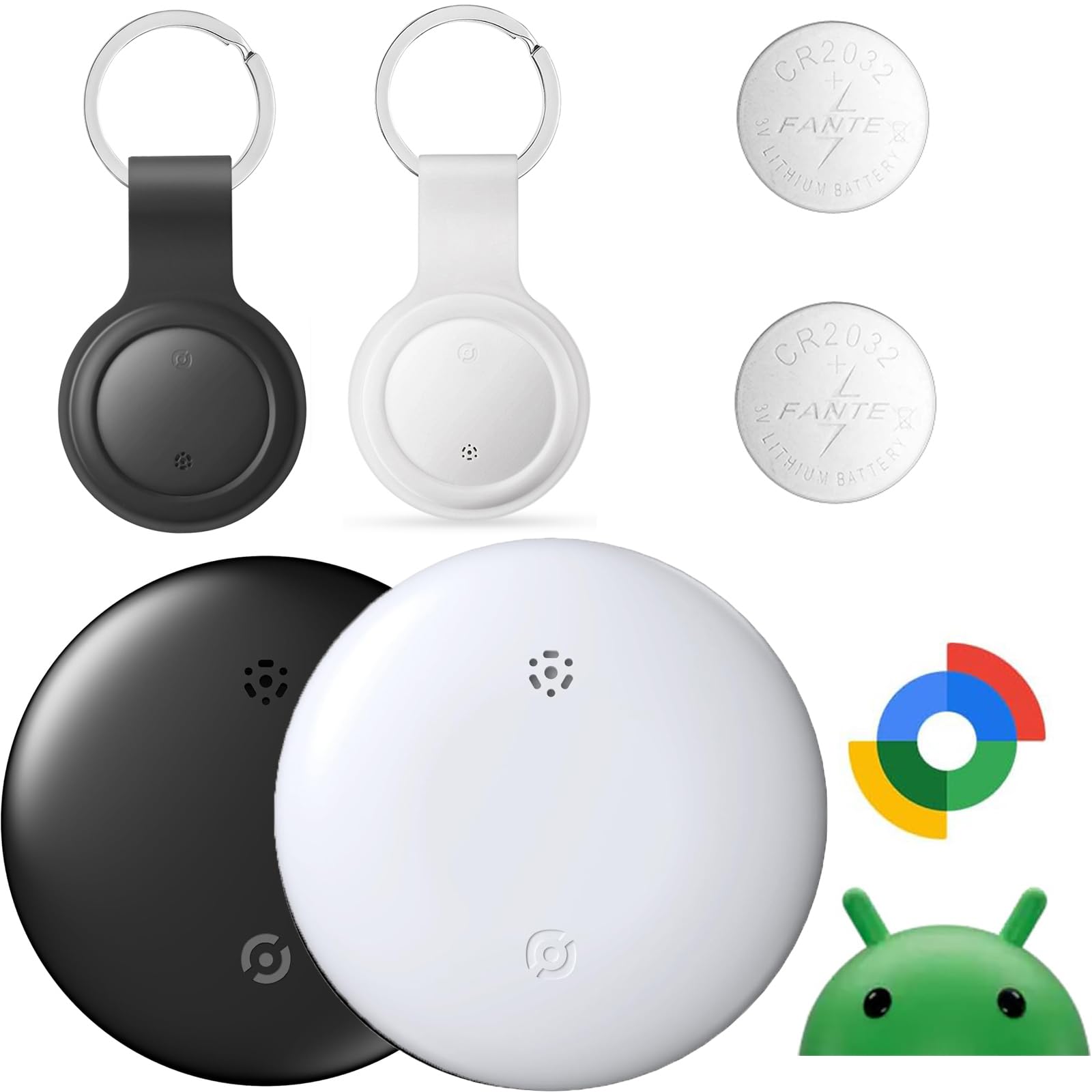 KERYOOLI (2個セット） エアタグ android: Google認証のAndroid専用トラッカーは価値あり？