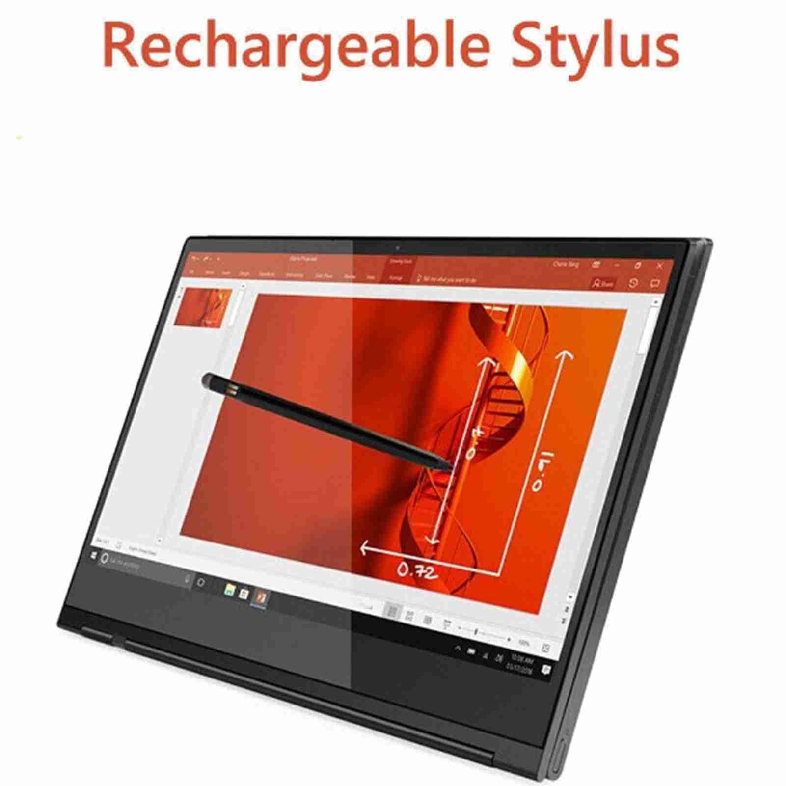 Penna Stilo per Yoga C930 Penna Touch Screen Digitale Attiva 4096 Sensibilità Alla Pressione con Lega di Alluminio Resistente per un Utilizzo Senza Sforzo