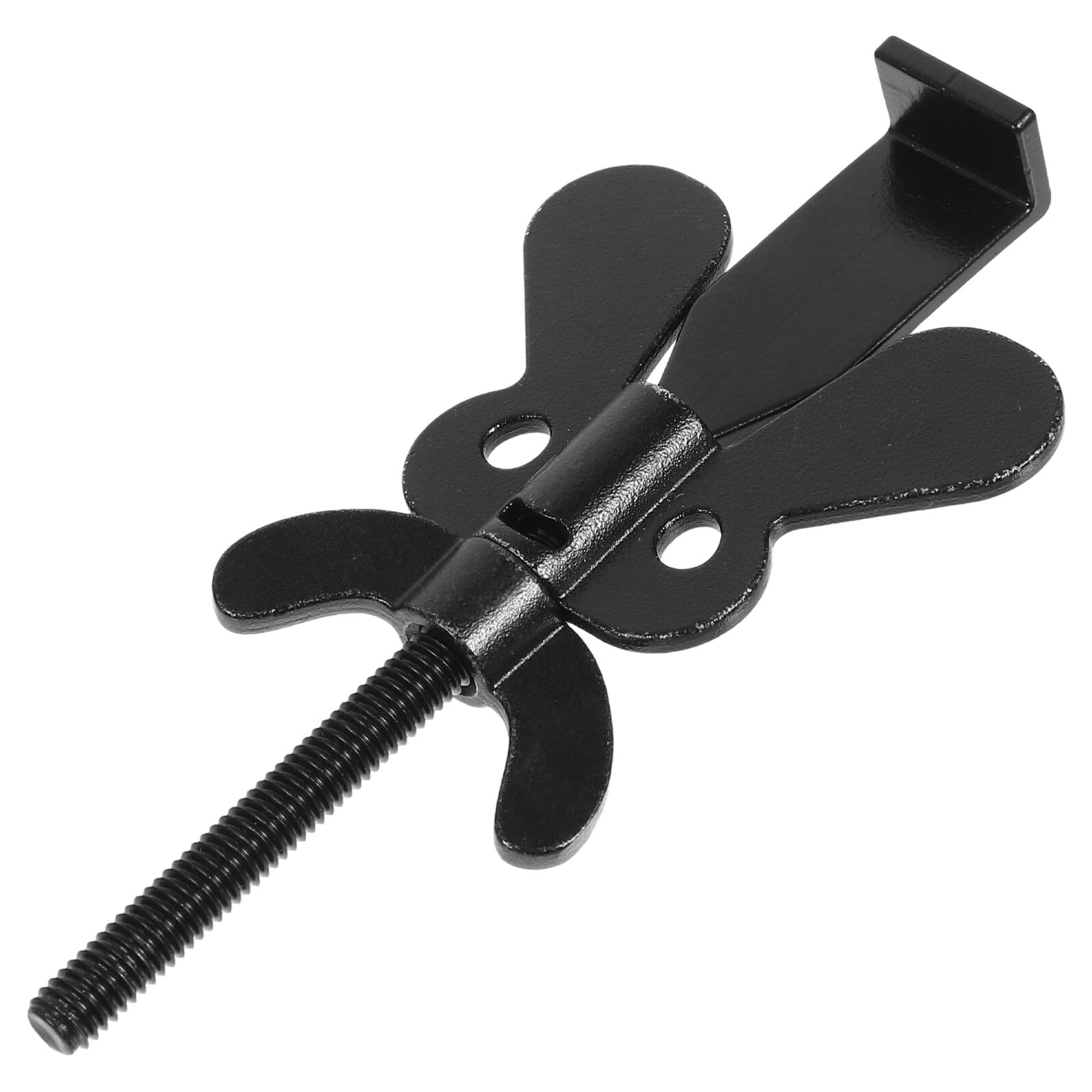 5 Pièces Verrou de Porte Portable Noir Butoir de Porte de Sécurité Compact Hôtel et Appartement Serrure Robuste Anti-ouverture Sécurité Maison et Voyage Compatible Intérieurères