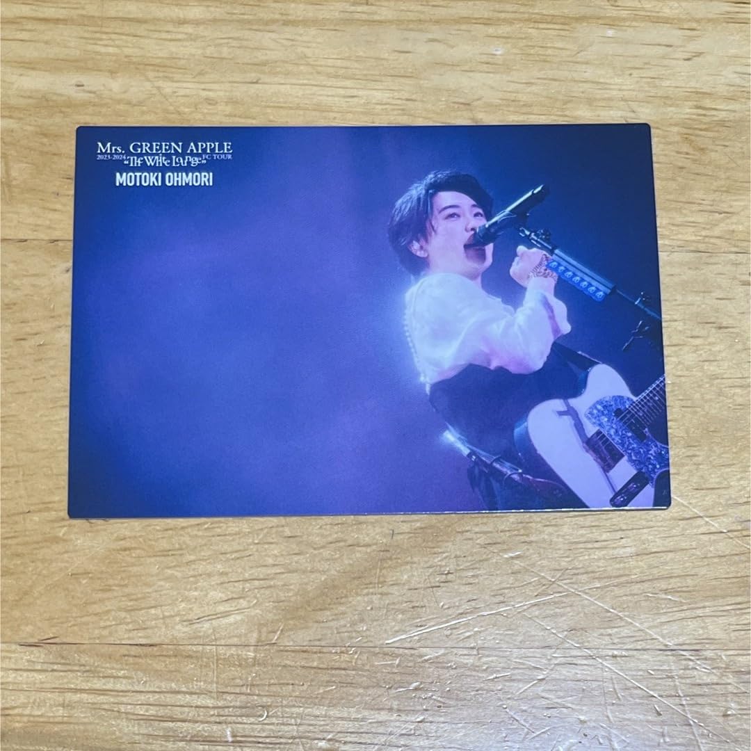 Mrs. GREEN APPLE The White Lounge フォトカード Amazon.co.jp: Mrs. GREEN APPLE フォトカードNo.40 The White