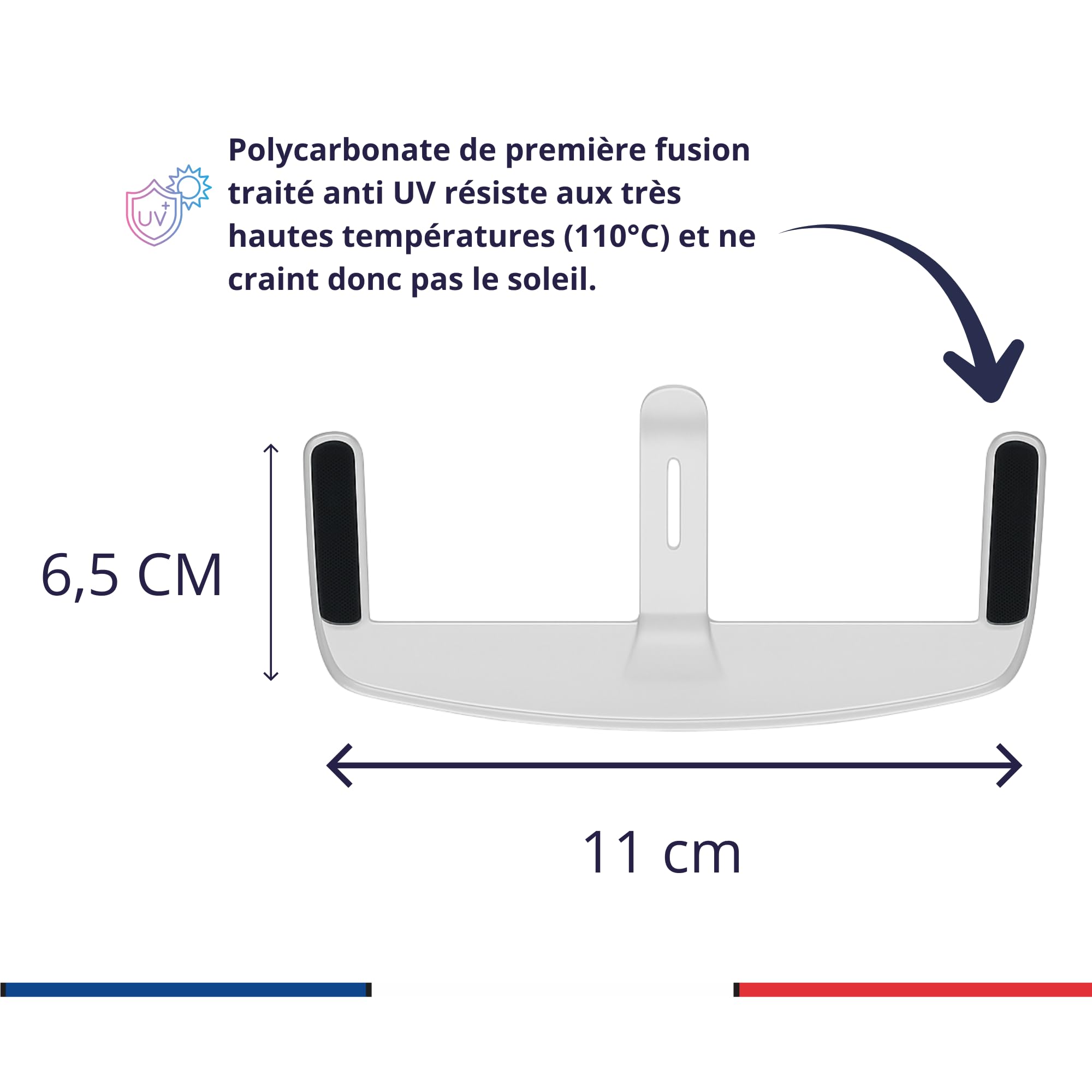 Support Autocollant Pour Carte Pare-brise - Pochette Transparente 95 X 65 Mm, Lot De 10, Pour CMI, Taxi, Auto-école
