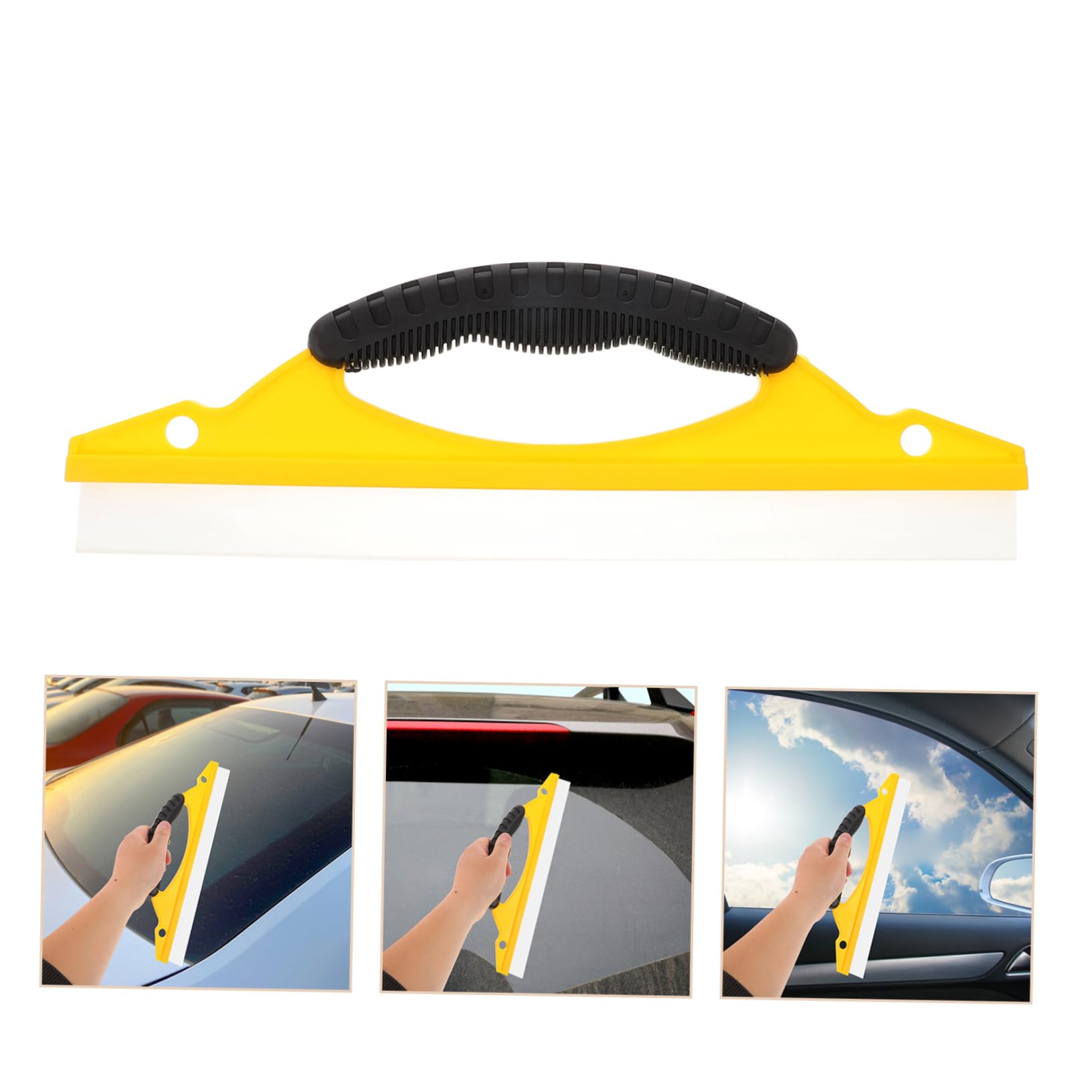 Tergivetro Silicone Per Auto Raschietto Per Vetri Da Strumento Ergonomico Per Pulizia Di Finestre e Specchi Rimuove e Detriti Senza Striature Per La Manutenzione Del Veicolo