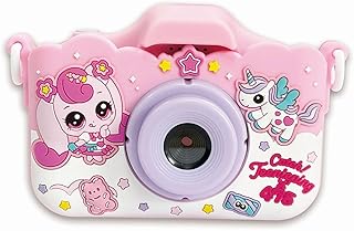 ティニピンしなこ キッズトイカメラ デジタルカメラ 女の子 カメラストラップ付き 子供 子供用デジタルカメラ ゲーム機能付き 誕生日 クリスマス おもちゃ