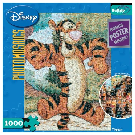 Buffalo Games Disney Photomosaic: Tigger
