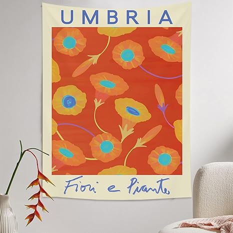 Amazon Co Jp Kmbignk 北欧 アート タペストリー 壁掛け ファブリックポスター 背景布 ポスター ウォールアート おしゃれな壁掛け 大判 花柄 韓国 インテリア 雑貨 簡単 シンプル 50x40 ナチュラル モダンなアート お洒落 可愛い カラー 絵画風 洗濯可能 ホーム