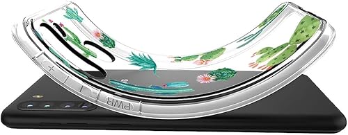 Miniatura 3 de Funda transparente compatible con Galaxy A21, Samsung A21 para niñas y mujeres, bonita funda protectora de TPU suave a prueba de golpes para Samsung