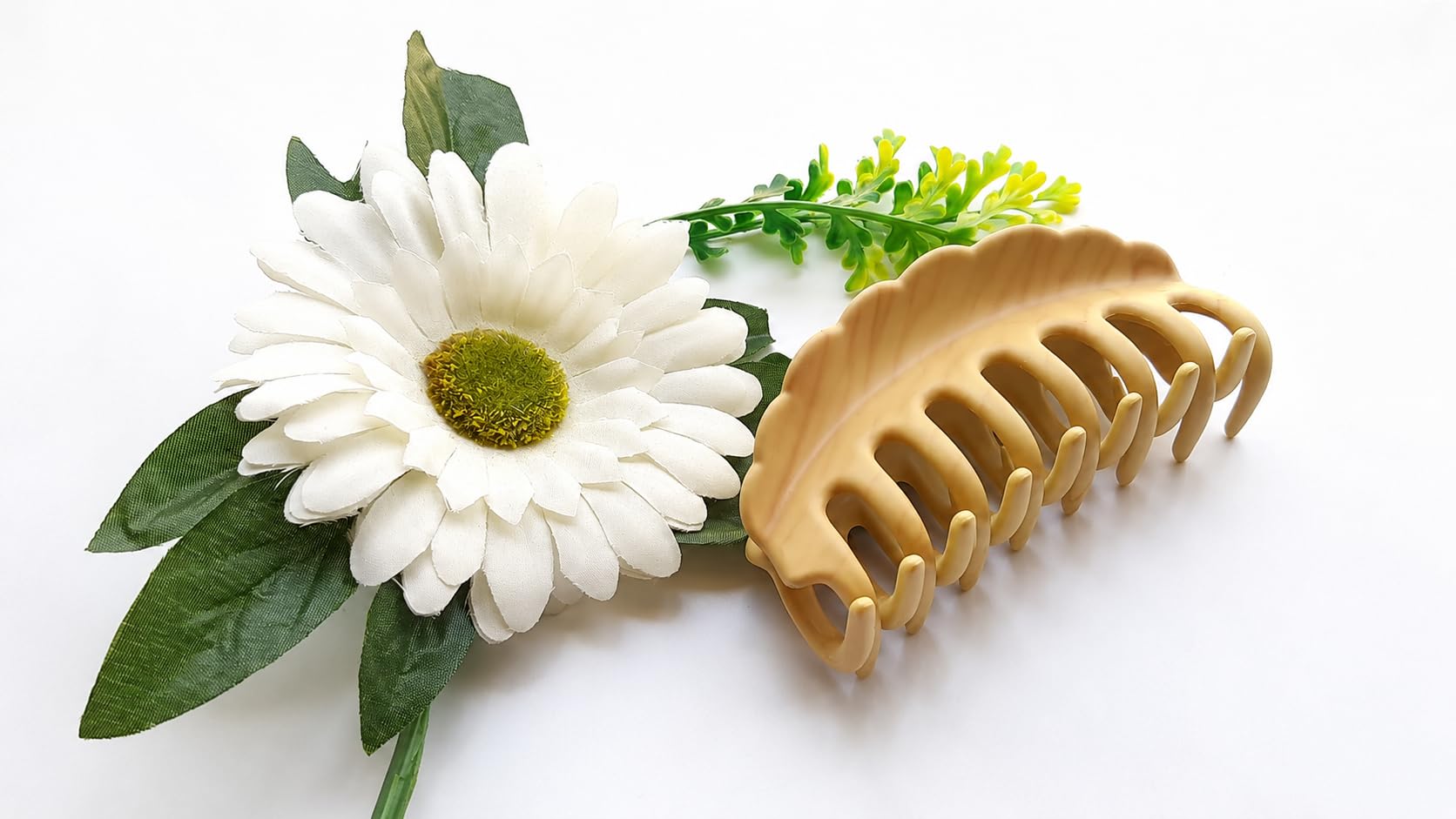 AccessHer XL Jumbo Hair Clips for Women/Girls - Acrylic Material, Durable & Stylish, Perfect for Everyday Use (Brown, Light Brown & Dark Brown Shades) 2