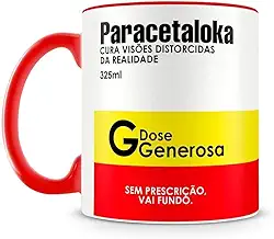 Caneca Personalizada Remédio Paracetaloka Amo Canecas