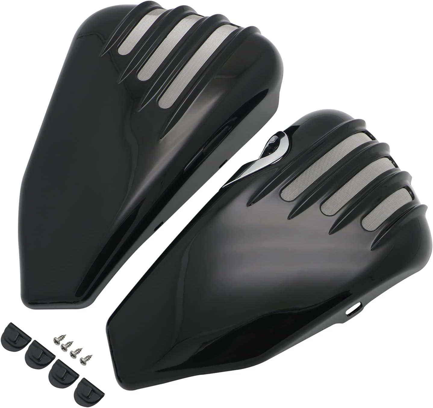 Motorcycle ABS Left & Right Engine Fairing Battery Side Covers for Harley 2014-2022 Sportster XL883 XL1200 883 1200 Forty Eight Seventy Two