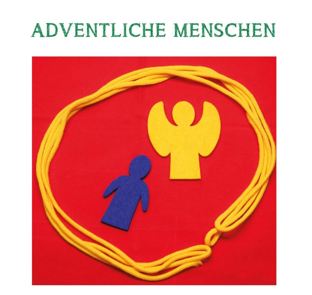 Erzähltasche für Advent und Weihnachten: Die Weihnachtsgeschichte als Bodenbild: Set mit Buch, Karten und Filz-Figuren. Für die Kita, Krippenspiele oder den Religionsunterricht