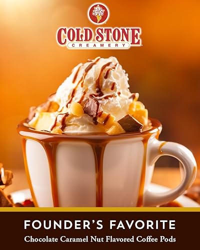 Miniatura 10 de Cold Stone Creamery Beverages Berry Berry Good Ice Cream - Cápsulas de café saborizadas con sabor a helado, compatible con cafeteras K Cup