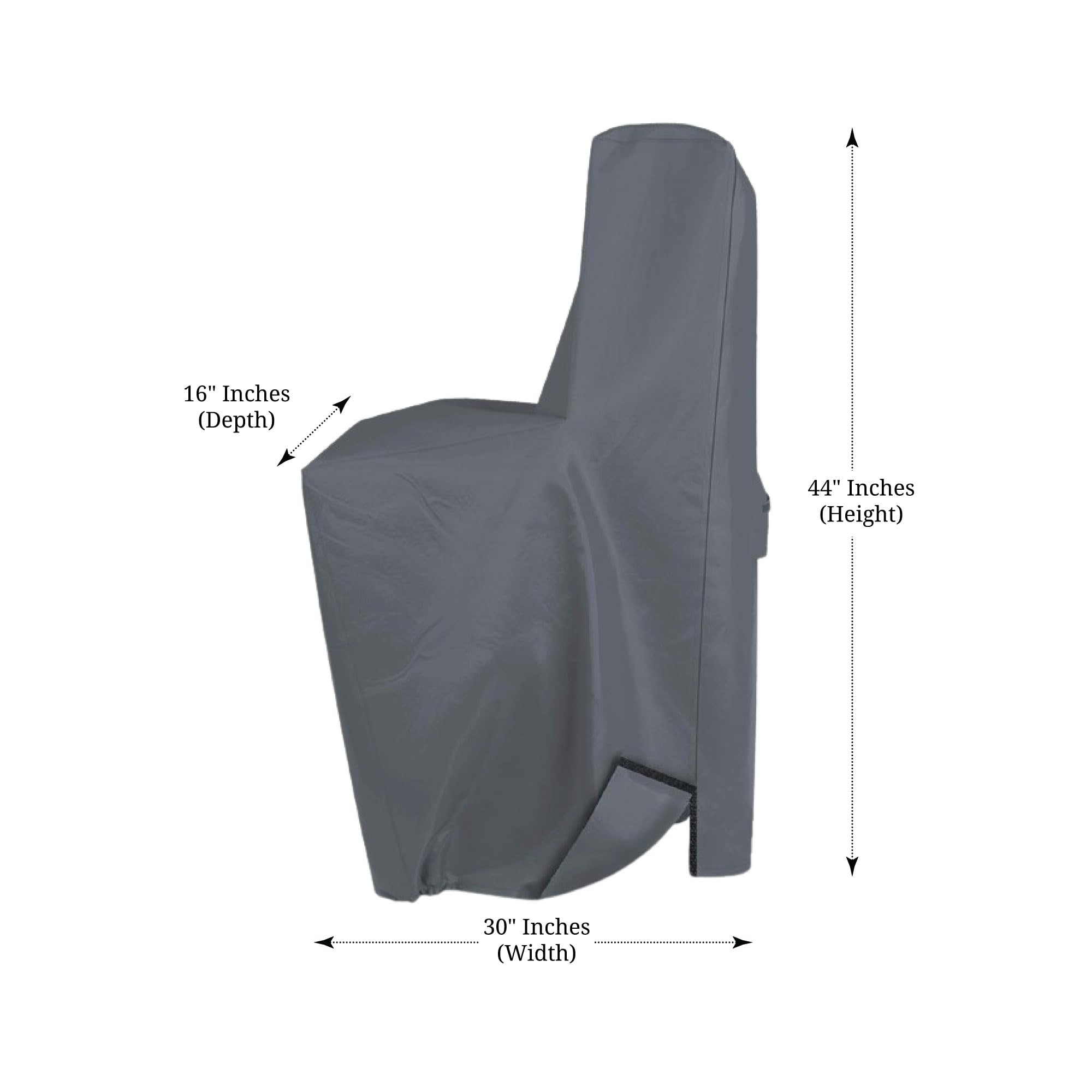 Covers & all Water Softener Cover, 12 Oz PVC Waterproof, UV & Weather Resistant Outdoor Filter tank Protector, Durable with Air Vents, Split Velcro and Elastic (44