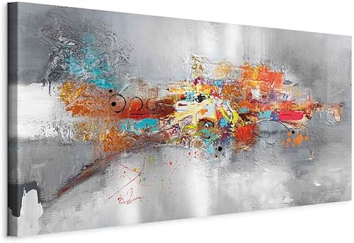 murando Schilderij Canvas Wall Art Mega XXXL Wereldkaart 160x80 cm