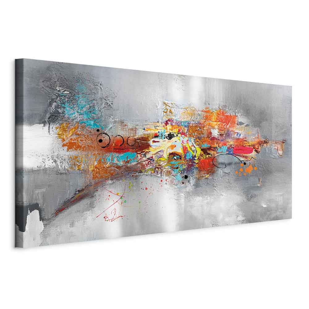 murando - Cuadro en Lienzo Abstracto 140x70 cm 1 pieza - Impresión en material tejido no tejido cuadros decoracion salon modernos lienzos decorativos dormitorios - a-A-0415-b-a