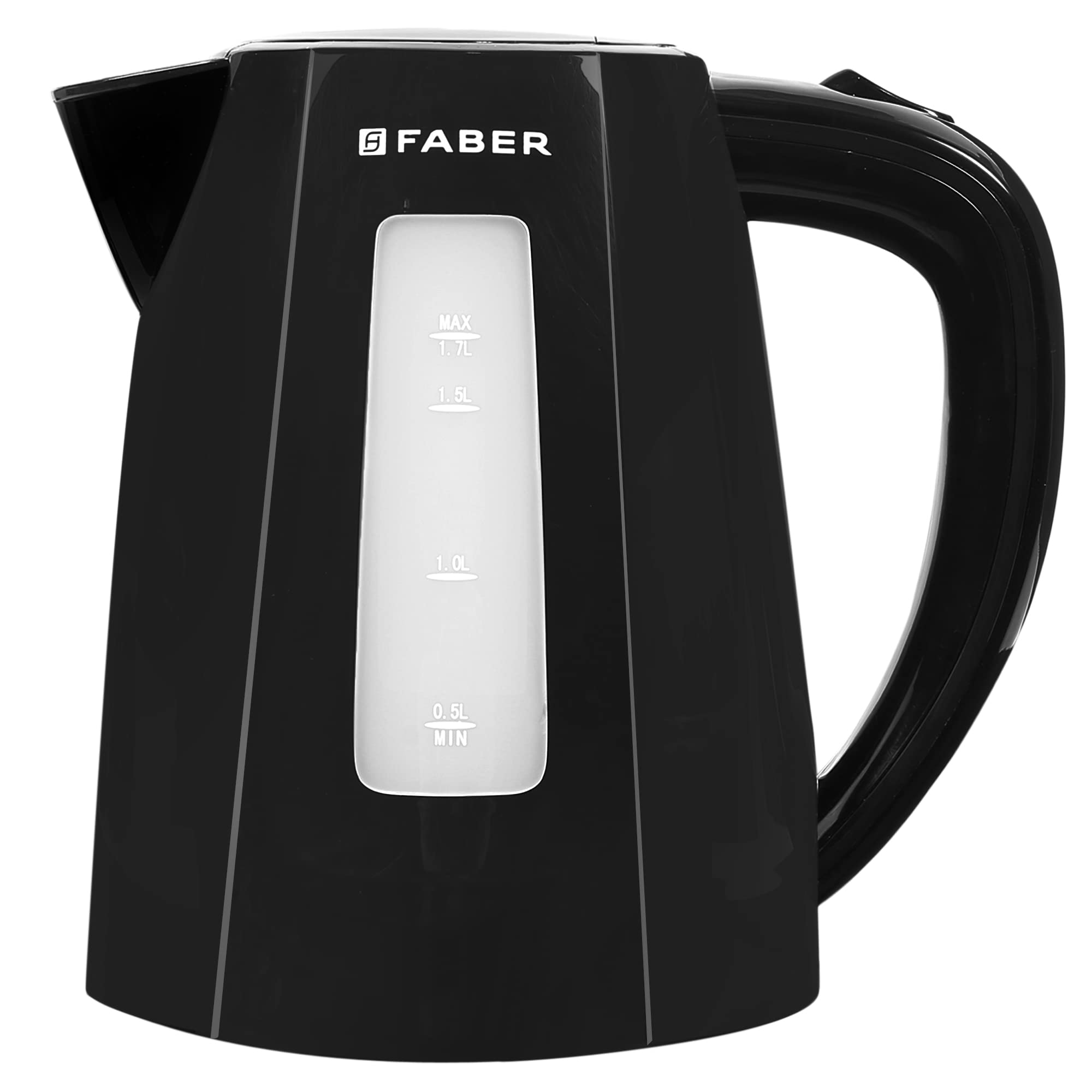 Faber Plastic Electric Kettle, FWK 1.7 litres boiler for Water, Black, (FWK 1.7 BK)-picture-23