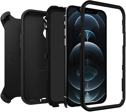 Miniatura 3 de OtterBox Funda para iPhone 12 y iPhone 12 Pro Defender Series - Realtree Edge (negrográfico Realtree Edge), resistente y duradera, con protección de