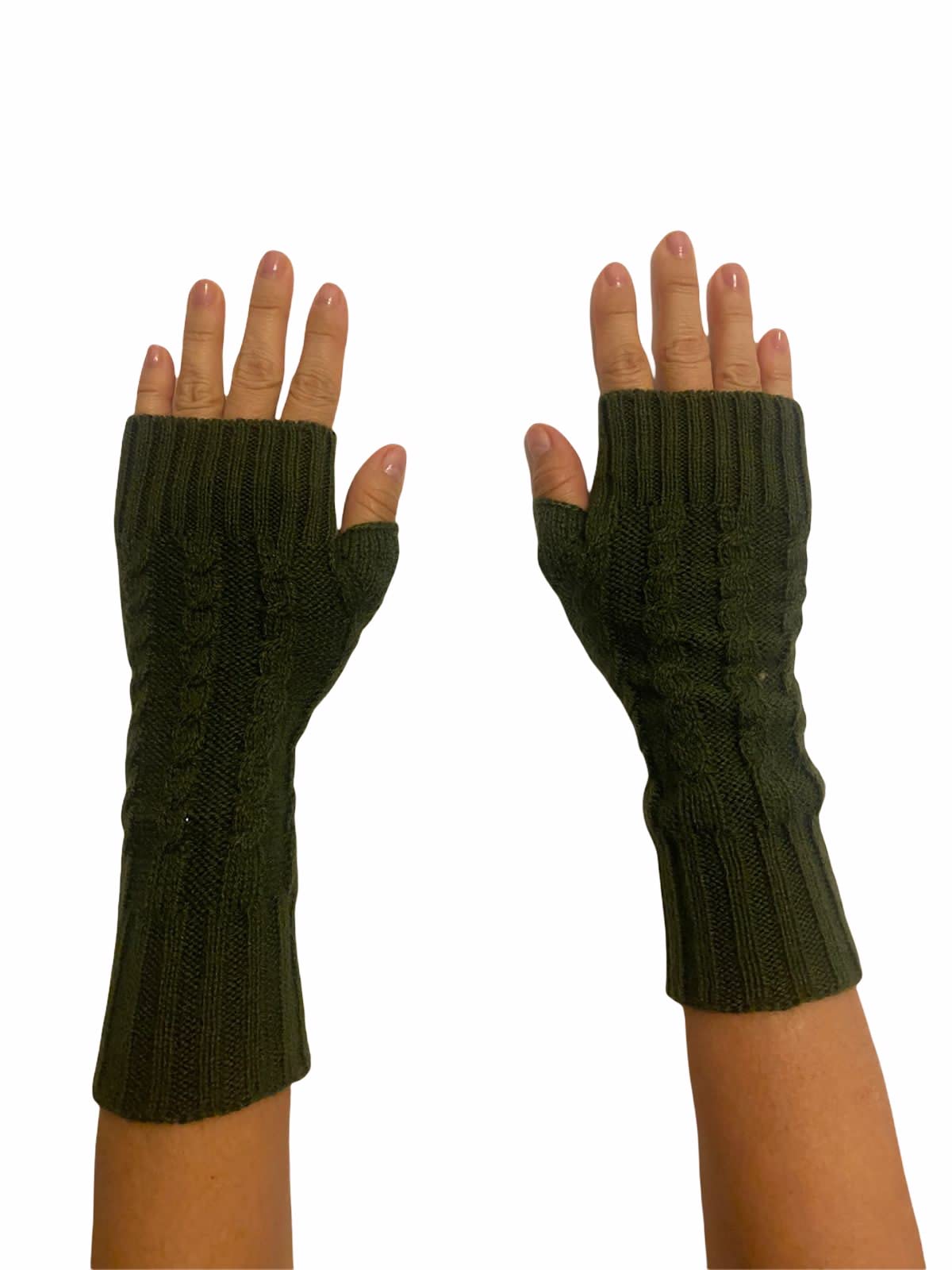 CELITAS DESIGNFINGERLESS MITTENS GLOVES Alpaca Wool blend made in PERU