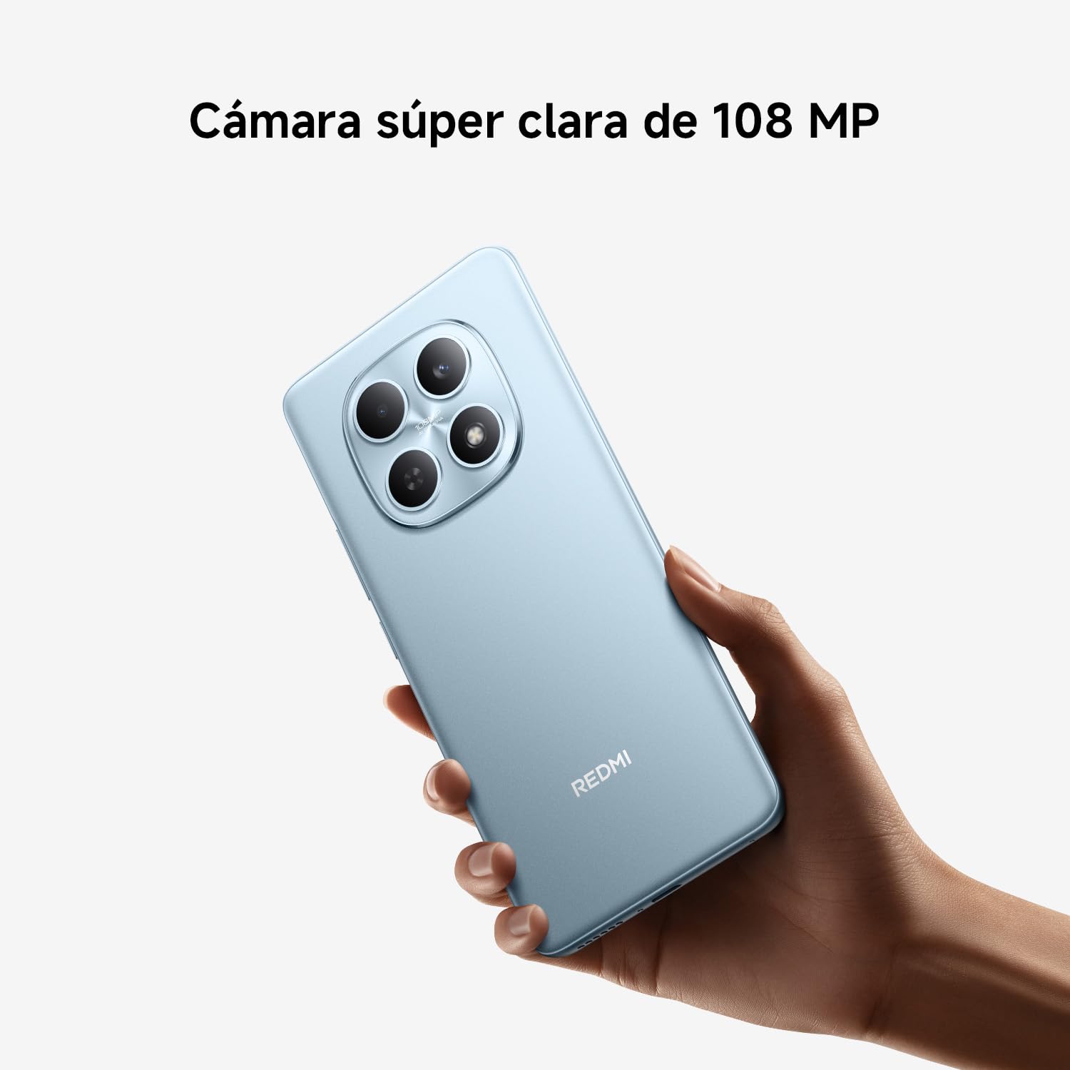 XIAOMI REDMI Note 15 - Smartphone de 8+256GB, Pantalla AMOLED FHD+ de 6,77", MediaTek Helio G100-Ultra, cámara de 108MP, batería de 6000 mAh, Cargador no Incluido, Azul Glaciar (Versión ES) — view 8