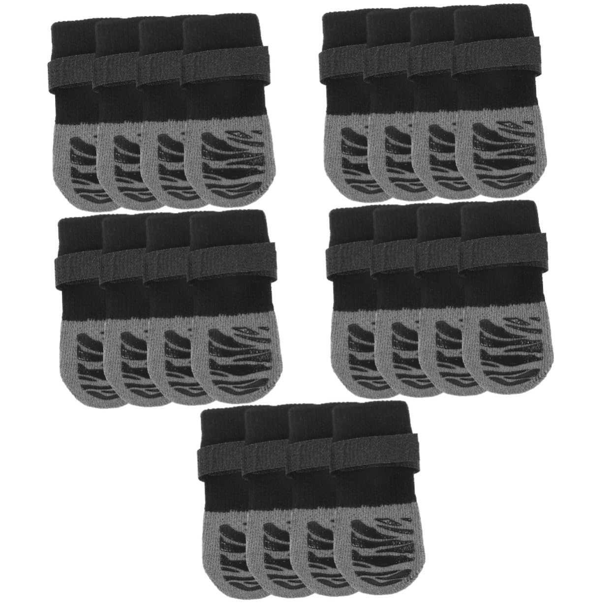 Chaussettes pour chiens extérieures pour promenades et sols glissants BESPORTBLE