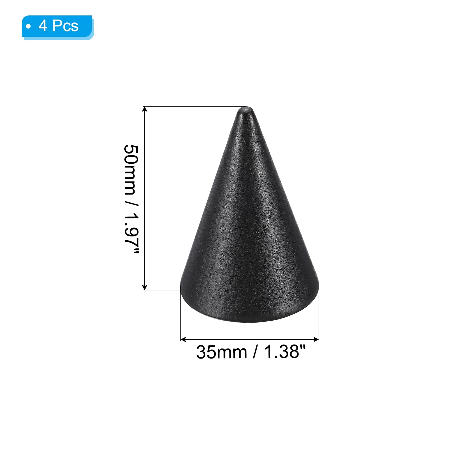 PATIKIL Wood Cone Ring Holder - Image 2